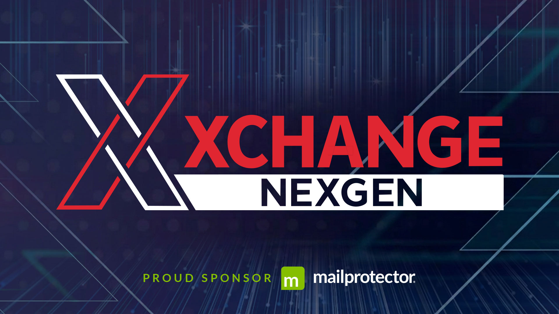 XChange NexGen 2026 event logo with Mailprotector named as a proud sponsor