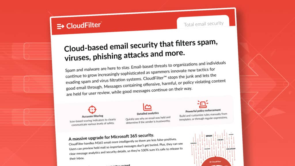 CloudFilter: Platform-Agnostic Email Filtering