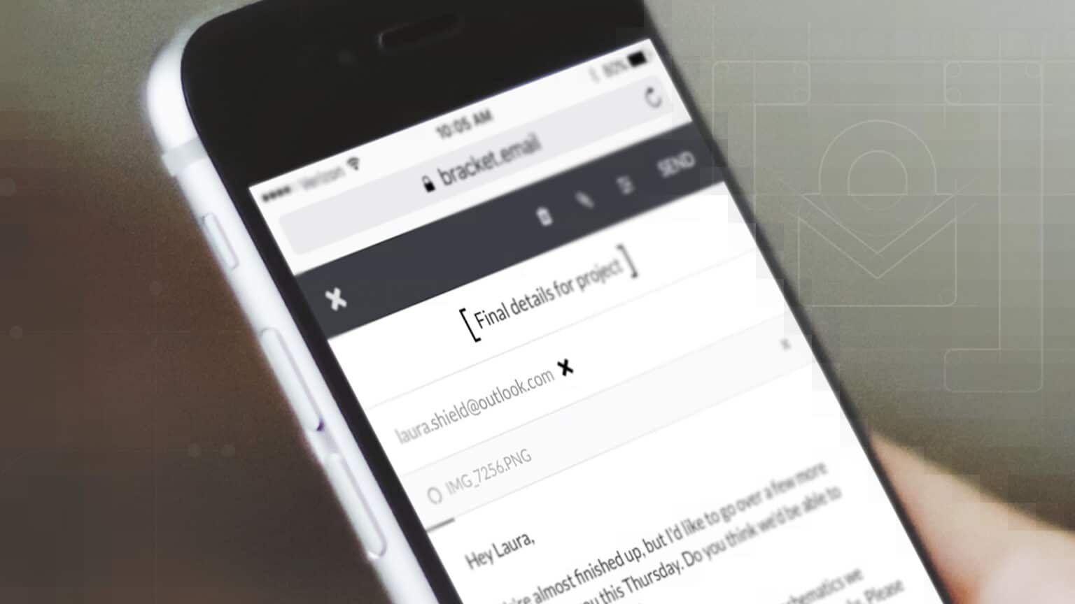 Just Bracket: Painless Email Encryption